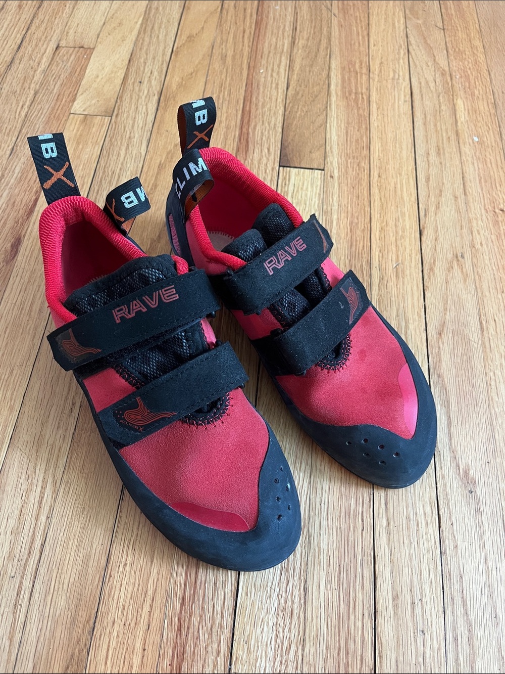 RAVE Women’s Red and Black Climbing Shoes